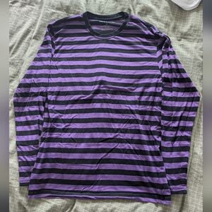 Striped long sleeve tee